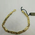 Bracciale Oro 18 kt catena bicolore 22 cm 7 mm 13,20 gr Solid 18k gold bracelet | Gioiellitosti.it